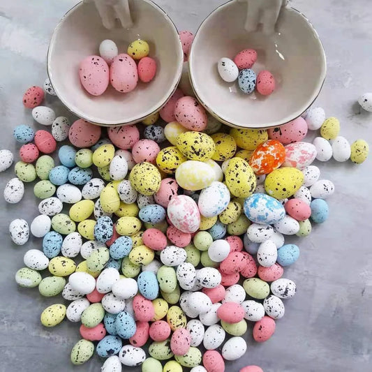 Easter Eggs Multi Size Colorful Foam Eggs For Easter DIY Wreath Decoration