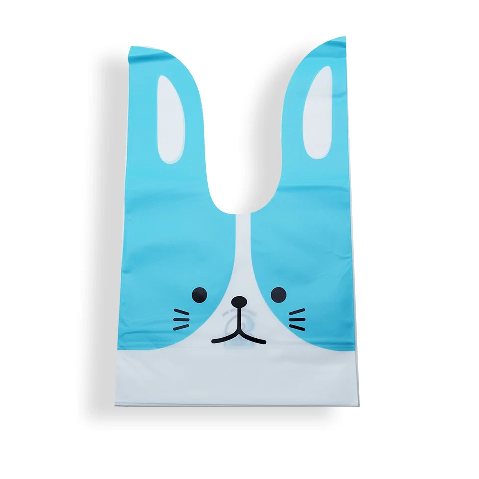 Easter Rabbit Ear Bags Plastic Cookie Candy Gift Bags