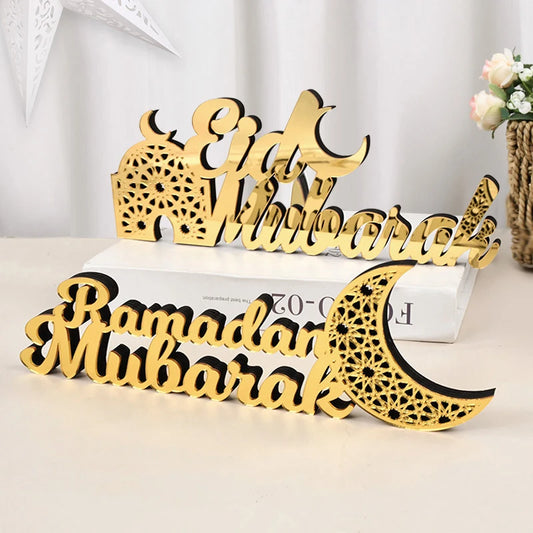 Ramadan Mubarak Acrylic Ornament Decoration