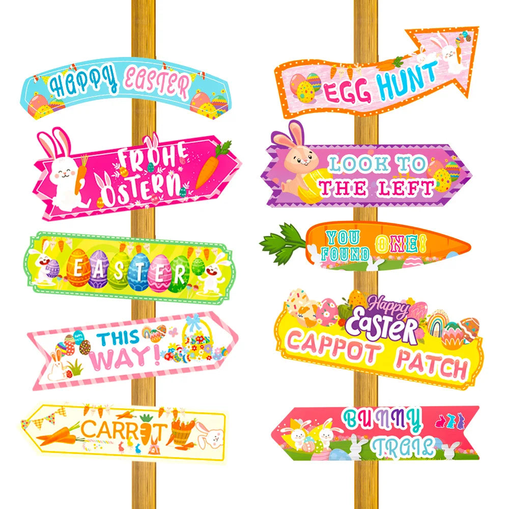 Easter Decorations Outdoor Yard Signs