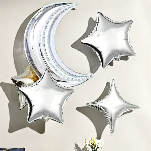 Silver Moon Balloons