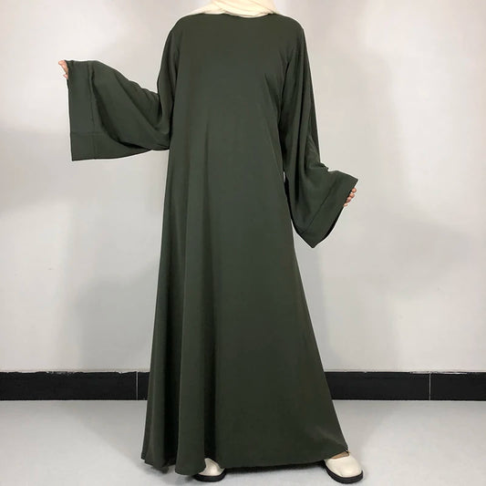 Quality Muslim Women Modest Simple Dress