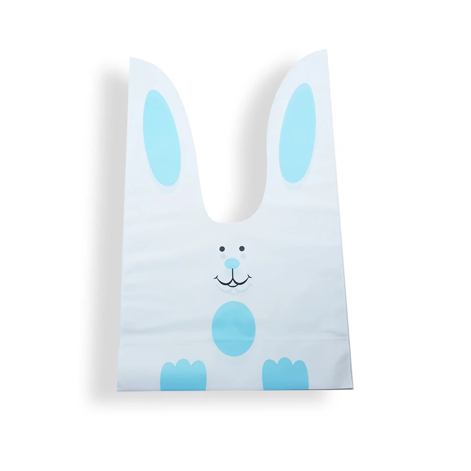 Easter Rabbit Ear Bags Plastic Cookie Candy Gift Bags