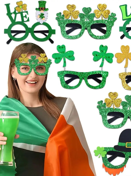 St. Patrick’s Day Theme Party Decoration Irish Festival glasses