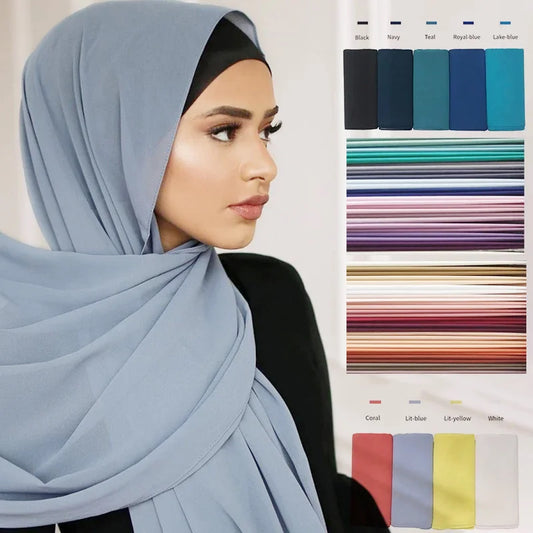 Chiffon Hijabs For Woman