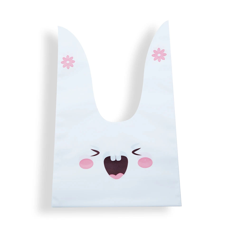 Easter Rabbit Ear Bags Plastic Cookie Candy Gift Bags